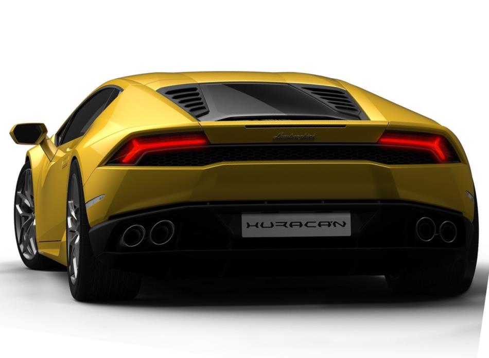 Новый суперкар Lamborghini Huracan LP610-4 2015