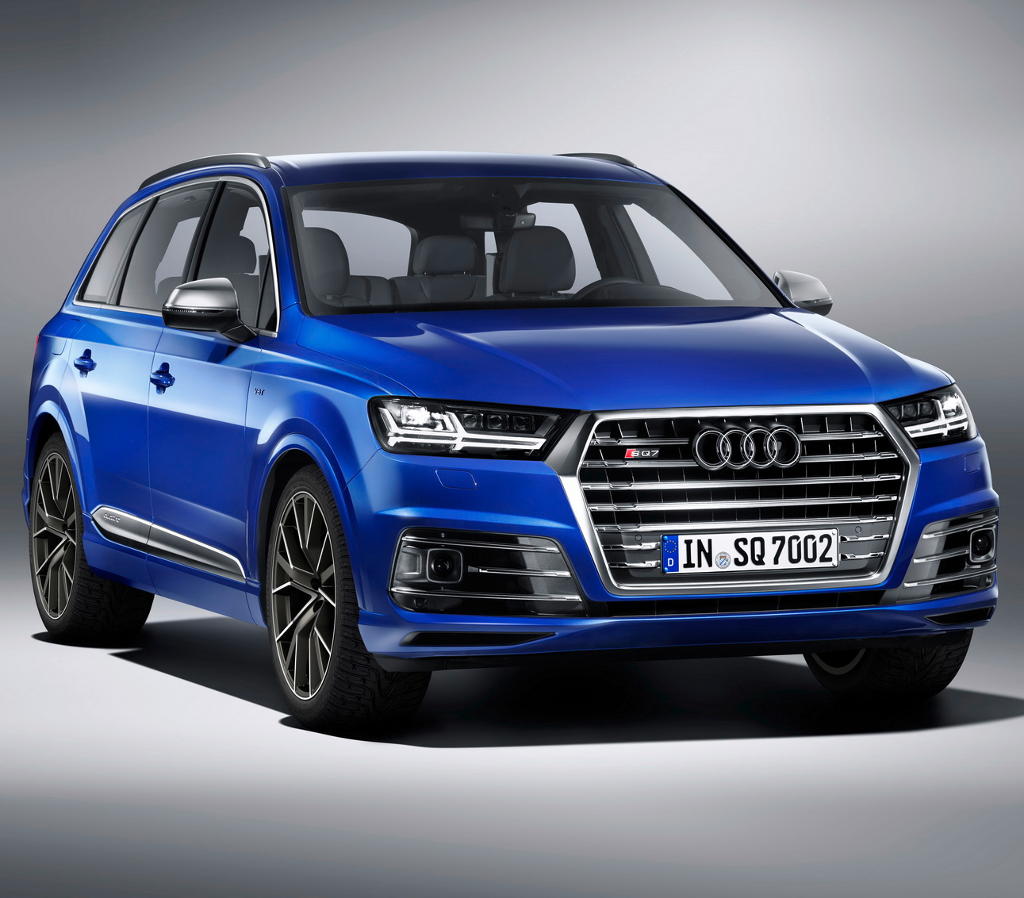 Самый мощный дизельный внедорожник Audi SQ7 TDI 2016–2017 (цена, фото)