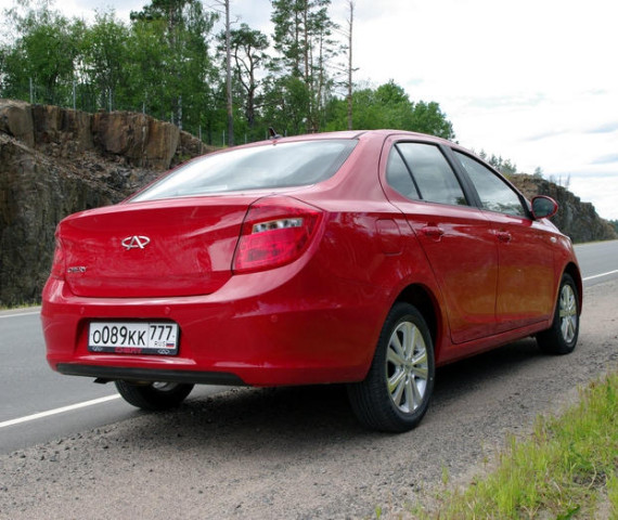 Бюджетный седан Chery Bonus 3 (A19) в России