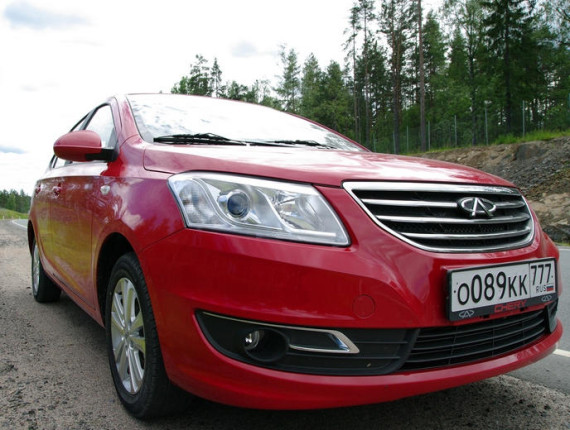 Бюджетный седан Chery Bonus 3 (A19) в России