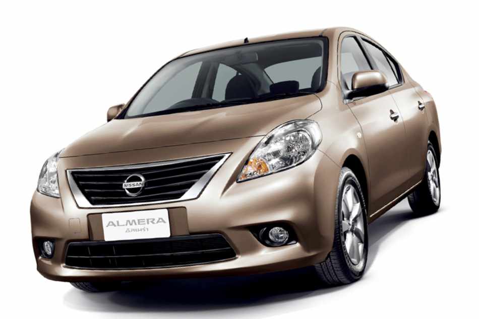 Седан Nissan Almera 2012 в России