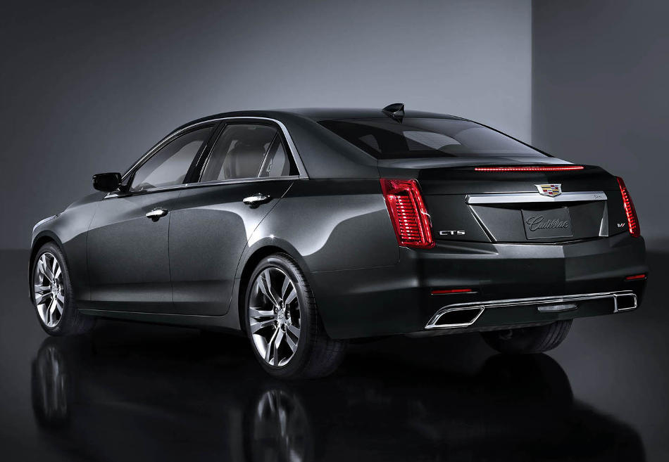 Рестайлинговый Cadillac CTS 2015 года