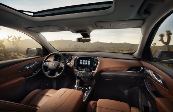 Новый Chevrolet Traverse 2018 в России (цена, фото, характеристики)