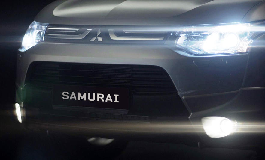 Mitsubishi Outlander Samurai 2013 в России