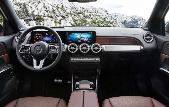 Представлен новый кроссовер Mercedes GLB 2020 (фото, видео)