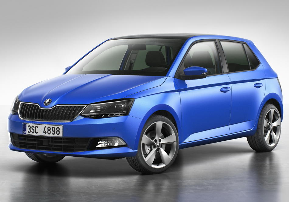 Рассекречена новая Skoda Fabia 2015