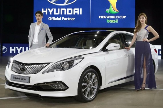 Рестайлинговый Hyundai Grandeur 2015 представлен в Южной Корее