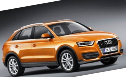 Кроссовер Audi Q3 2012 в России