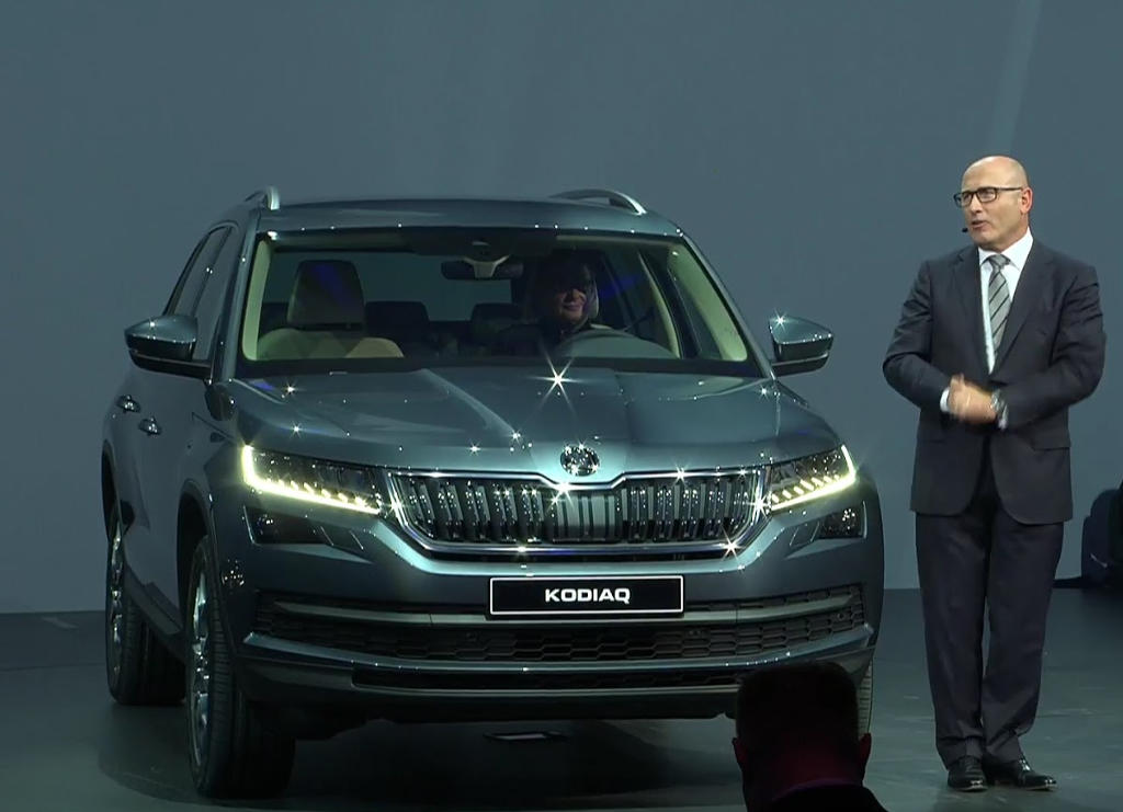 Новый кроссовер Skoda Kodiaq (фото, цена, видео)