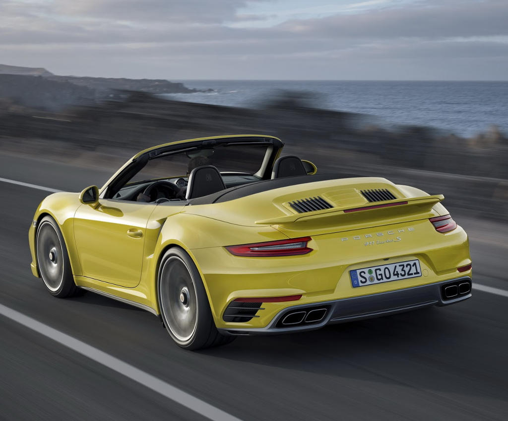 Обновленные Porsche 911 Turbo и Turbo S 2016 (фото, цена)