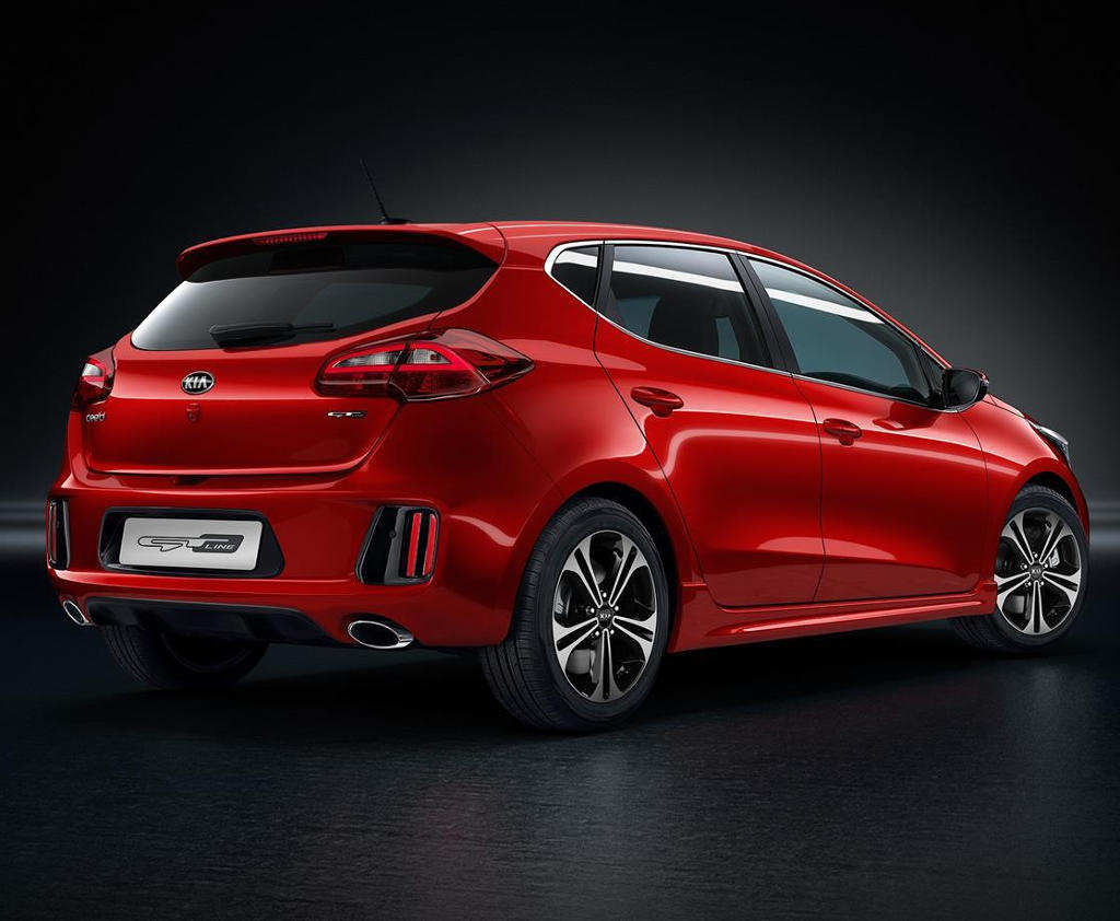 Хэтчбек и универсал KIA cee’d GT Line 2016 (фото, цена)