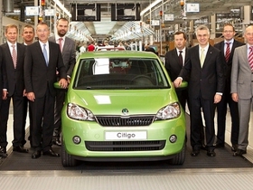 Началось производство Skoda Citigo