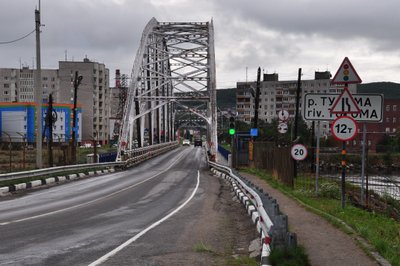 Мост через реку Тулома на трассе Р-21 Кола в Мурманской области реконструируют