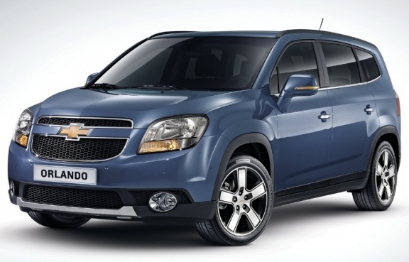 Рестайлинговый Chevrolet Orlando 2014