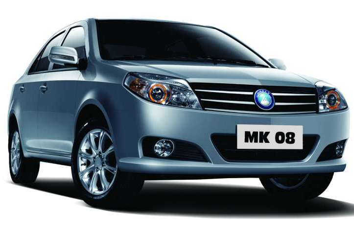 Цены на новый Geely MK 08 2013 в России