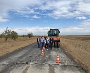 Капремонт дороги вблизи села Равнополье в Крыму опережает график