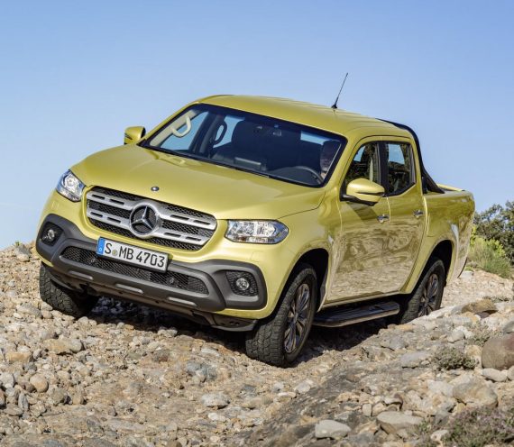 Пикап Mercedes-Benz X-Class 2018 в России (цена, фото, видео)