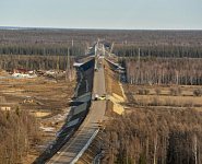 Рабочее движение по мосту через Марху на трассе А-331 в Якутии запустят в начале ноября