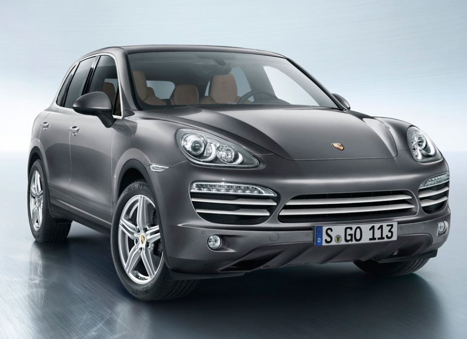 «Платиновый» Porsche Cayenne Platinum Edition 2013 в России