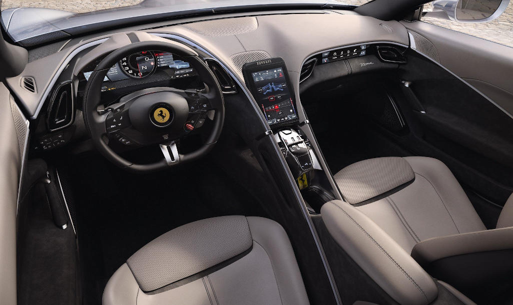 Новый спорткар Ferrari Roma 2020 (фото, цена, характеристики, обзор)