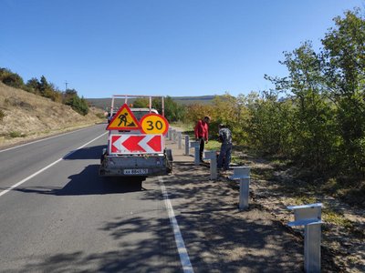 Завершен ремонт 53 дорог по БКАД в Крыму