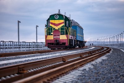Владимир Путин примет участие в церемонии открытия ж/д части Крымского моста