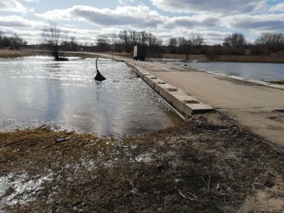 Два моста через реки Пьяна и Кудьма освободились от воды в Нижегородской области