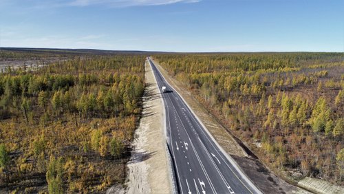 Более 6 км улиц Вилюйска вошли в состав федеральной трассы А-331 Вилюй