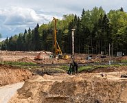 Асфальт начали укладывать на Северном обходе Калуги